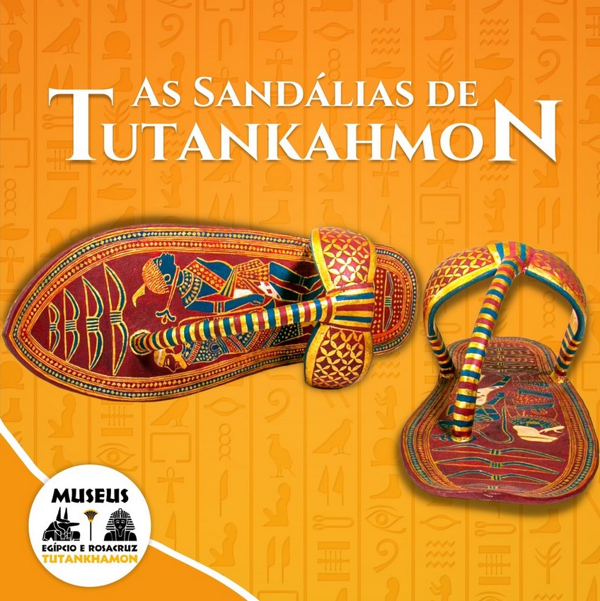 Sandálias do faraó Tutankhamon