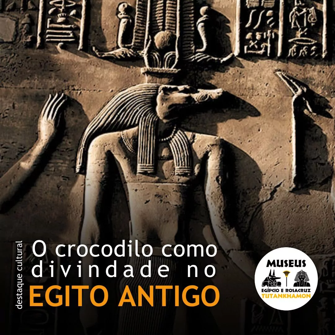 O crocodilo como divindade no Egito Antigo